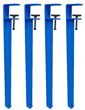 FaIruo Gambe Del Tavolo con Morsetto in Metallo Regolabili,Gambe Del Tavolino da Caffè Gambe Del Bar,Piede per Scrivania da Pranzo a Forma Di F,Gambe Di Supporto per Banco da Lavoro,Design Senza Punzo