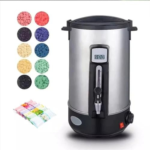 DFANCE Candle Wax Melting Pot,8L-30L Electric Wax Melting Machine for Candle Making,Temperature Control 30℃-110℃/86℉-230℉ for Candle Soap Bulk Production,Business or Home,12L