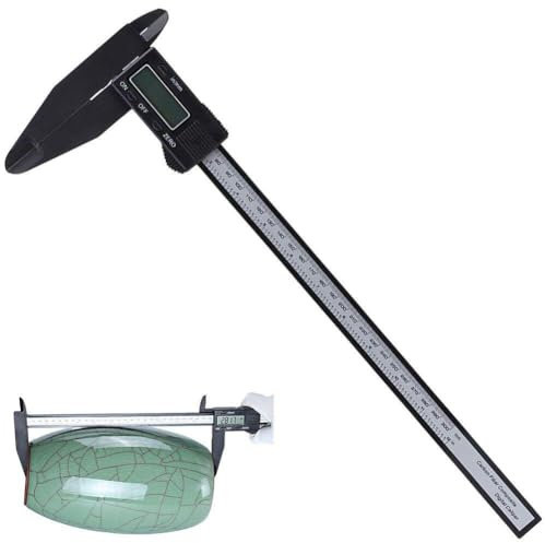 Ericetion 300 mm 0,1 mm Digitaler Elektronischer Schieblehre Kiefer Langer Plastik-Digital-Schieblehre Mikrometer DIY Messwerkzeuge