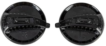 Haiki 1 paire de visières de casque de moto - Support d'objectif pour FF300 FF325 - Base de fixation de lentille de casque - Matériau PC - Pièces de rechange pour casque