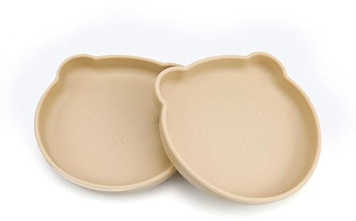 2 Piezas Comedero Gatos, DEANKEJI Plato Gato Silicona, 350ML Comedero Gatos con Ventosa, Forma de Oreja de Gato, para Perros, Gatos, Conejos, Plato para Comida Seca y Comida Húmeda