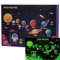 Glow in The Dark Puzzles,100 Piece Puzzle for Kids - Jigsaw Puzzles Toys for Boys & Girls Ages 6-8 -Easter Birthday Gifts for Age 6 7 8 Year Old - Toys (Planet)