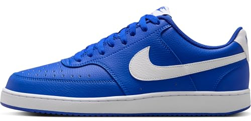 Nike Court Vision Lo, Sportswear Uomo, Racer Blue/White, 43 EU