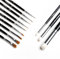 12 PCS Fine Paint Brushes and Dry Brushes Set, Model Paint Brush Miniature Paint Brushes for Paint, Acrylic, Watercolour, Miniature Figure, Art Painting Detail