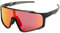 ZOTEKK Fahrradbrille - Sport Sonnenbrille für Radfahren, Laufen & Outdoor | UV400 Schutz, Anti-Beschlag & Leichtgewicht | Perfekte Passform für Damen & Herren | Schwarz