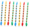 GARIOUANS 8 Pièces Serpent Colorés Articulés pour Garçon Fille Serpents Flexibles Joints et Sons Claquants pour Fêtes