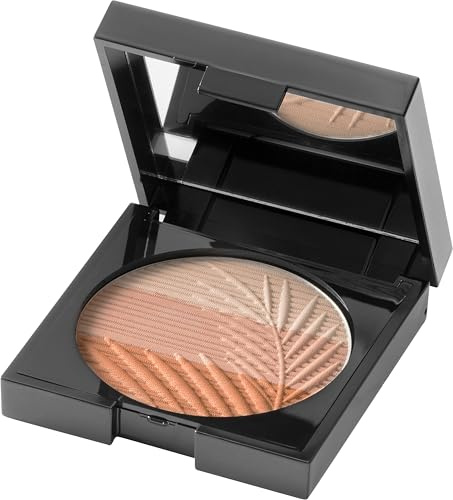 ALCINA Matt Bronzing Powder - 1 Stück - Verleiht natürlich gebräunten Teint - Seidig-mattes Finish - 3 Farbnuancen zum Mischen - Passt sich jedem Hautton an - Verschmilzt harmonisch mit der Haut