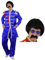 60s GENERATION  SERGEANT-PEPPER KOSTÜME MIT BART/PERÜCKE UND HIPPIE BRILLE = KOSTÜM IST ERHALTBAR IN 4 VERSCHIEDENEN FARBEN - UND 4 VERSCHIEDENEN GRÖSSEN = VERKAUFT VON ILOVEFANCYDRESS® = DIE PERFEKTE RETRO MUSIK VERLEIDUNG DER 60igerJAHRE = BLAU-XLARGE