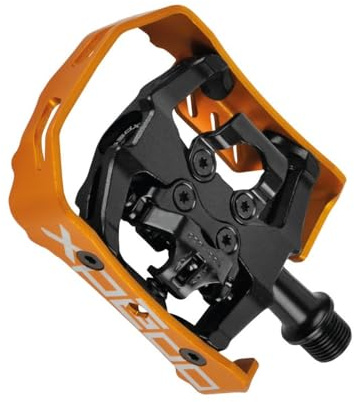 XPEDO XCF-13AC black/orange Pedal Milo, Clipless, 9/16', schwarz/orange (1 Paar)