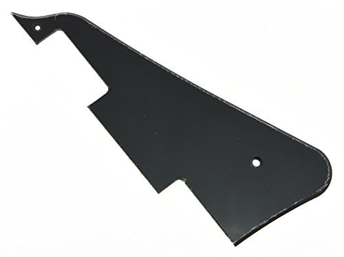 kaish massiv schwarz 1-lagig LP Gitarre Pickguard Schlagbrett für Epiphone Les Paul