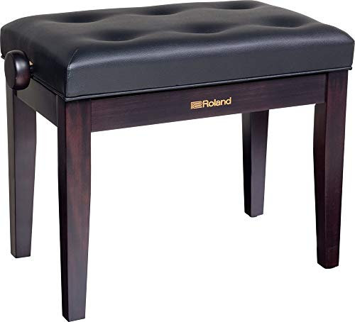 Roland Klavierbank in Palisander-Ausführung mit Vinyl-Sitz – RPB-300RW