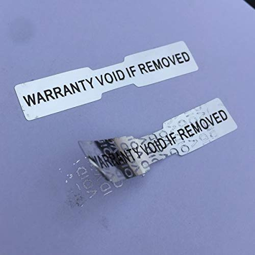 StickersLab - 84 selbstklebende Etiketten Sigelli Garantie und Sicherheitshologramme WARRANTY VOID IF REMOVED