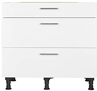 nobilia elements Küchenschrank Unterschrank mit Schubkasten & Auszug 90 cm