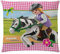 Playmobil Kissen Country Pferd 40 x 40 cm samtweiches Kuschelkissen mit Reißverschluss Reiterhof Bauernhof Forsthaus Dekokissen Zierkissen Schmusekissen Kopfkissen Polster Autokissen zur Bettwäsche