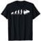 Evolution Piano Klavier Pianist Jazz Musiker Geschenk T-Shirt