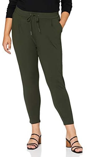 Vero Moda Women's Vmeva Mr Loose String Pants Noos, Peat, L / 34L