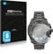 Savvies 6 Stück Schutzfolie für Diesel Chronograph DZ4466 Displayschutz-Folie Ultra-Transparent