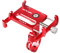 MJZYP Support Téléphone Vélo Aluminium Support Smartphone Moto Scooter, avec Rotation 360°, Adapté à la Plupart des Téléphones Portables
