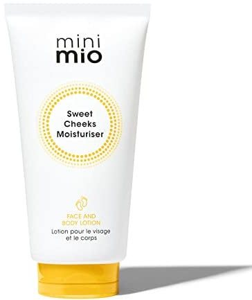 Mama Mio Mini Mio Sweet Cheeks Moisturiser 150ml | Suitable for Newborns and Sensitive skin, Vegan, Cruelty-free, Dermatologically tested, Paediatrician approved