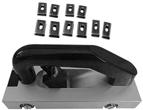 Dasertoe U-Type Blade Wheeled Vinyl Groover Floor Grooving Slotting Pull Hand Flooring Tool Slotter PVC Vinyl Welding Plastic Welding Kit