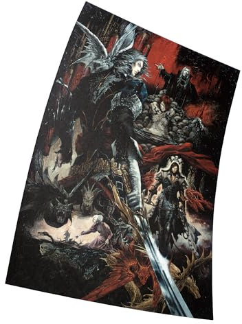 Castlevania Curse of Darkness Poster Größe 11 x 17(28 x 43 cm) Dekorative Rahmenloses Kunst Geschenk Leinwand Poster