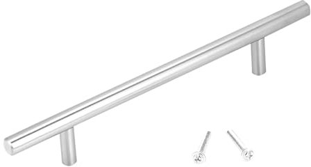 Manija De Gabinete De Acero Inoxidable, Tiradores De Cajón De Cocina De Barra En T, Herrajes De Tocador De Muebles, Manija De Puerta Para Muebles(250mm)