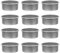 20 Pièces Bougeoirs Tasses Rond Bougeoir Tasse Bougie Anti-Goutte Protecteurs Attrape-Gouttes Boîtes De Bougies Chauffe-Plat Conteneurs pour Empêcher La Cire De Couler