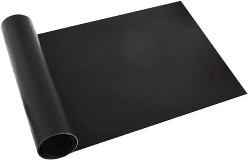 QH7 Tappetini da Barbecue Mat Cottura BBQ in Teflon Approvati da FDA Antiaderenti Riutilizzabili Resistenti a Temperatura Alta Adatti per Griglia a Gas Carbone Forno e Griglia Elettrica (180 x 30) CM