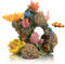 MLKLDOU Künstliches Korallenriff - Aquarium-Dekoration, Unterwasserpflanzen, Ornament, Bunt für Landschaftsdekoration, Harzkoralle (03)