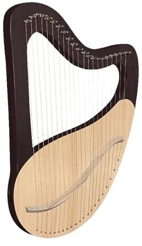 Anfänger harfe Harfe 21 Saiten Musik Mahagoni Holz Harfe Dreieck Musikinstrument Geschenk Für Musikliebhaber