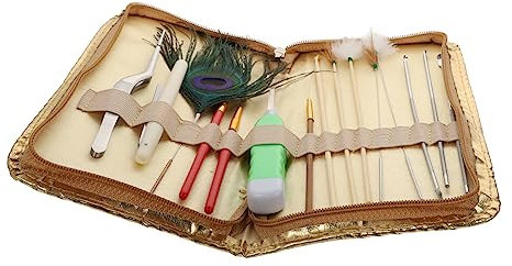 BCOATH 15-teiliges Kreatives Entfernungsset Aus Edelstahl Ohrstöpsel Schaufeln Für Die Tägliche Ohrenreinigung Zufällige Farbe