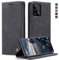 owlhold Coque Samsung A33 5G Housse Antichoc en Cuir PU Premium Fentes Cartes Cartes Etui Pochette de Portefeuille avec Fonction Support Case à Rabat pour Samsung Galaxy A33 5G- Noir
