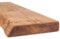 MoonTree rustikales Wandregal, lebendiger Rand, 40 cm x 22 cm x 4.4 cm, dunkle Eichenoptik