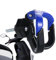 Mwqpgyh Gancio per bagagli per moto, doppio gancio per motorini e scooter, gancio per cuffie per scooter elettrico, gancio in metallo per casco da moto, per borse, bagagli