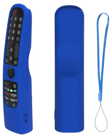 Silicone Rem te Control Protective Case Compatible with LG AN-MR24GA/MR23GA/MR22GN/MR21GN, Magic Rem te Cover for LG TV, Anti Scratch With Rem te Loop