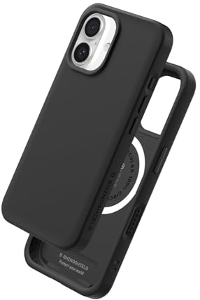 RhinoShield SolidX Hülle für MagSafe für iPhone 16 Plus | Starker Magnet, Fallschutz nach Militärstandard, verstärkte Stoßdämpfung, verbesserter Eckenschutz, schlank, leicht