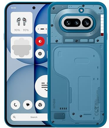 Nothing Phone (4a) - 50 MP Triple-Kamera, bis 70x Ultra-Zoom, Transparentes Smartphone, Langer Akku, 50W Schnellladen, 120Hz AMOLED, Glyph Bar, 12GB+256GB - Blau