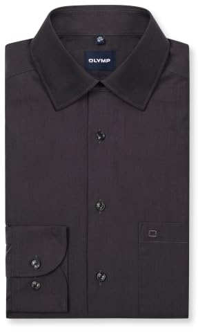 OLYMP Herren Oberhemd Langarm Luxor,Uni,Comfort fit,New Kent
