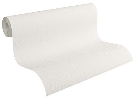 A.S. Création Non-Woven Wallpaper Nonwoven 2 Master Création Pro Protect, Can Be Painted Over Multiple Times, Crack-Bridging, Dimensionally Stable, Glass Fibre Free, White, 182418