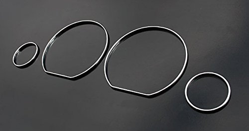 Chrom Instrumente Tacho Ringe Blenden