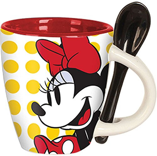 Disney Minnie Classic Dots Espresso Cup with Spoon