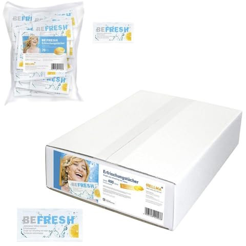 HELLMA 60117159 Hellma Erfrischungstuch 70 St.