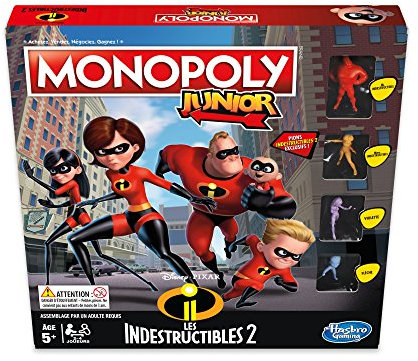 Monopoly - Jeu Junior Indestrucibles - Jeu de Société - E1781