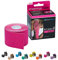 GemMedical Kinesiologie tape Pink Rolle 5cm x 5m | Kinesiotapes | Wasserfestes & elastisches | Hautfreundliche Sport Tapes | Profi Physio Tape | Muskelunterstützung | Baumwolle | Rosa