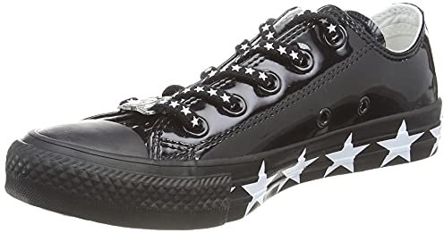 Converse Women's 563720C_37,5 Plimsolls, Black, 5 UK