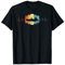 Kapitän Motorboot Yacht Herzschlag EKG Vintage Schlauchboot T-Shirt