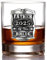 English Pewter Company Whisky Rocks Glas, 325 ml, für den Vater der Braut, Geschenkbox [WD005]