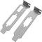 MTQY Low Profile Half Height Bracket 2PCS Low Profile / Half Height Slot Brackets for HDMI, VGA and DVI ATI Nvidia Video Graphics Card