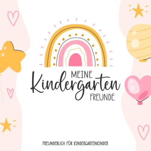 Meine Kindergartenfreunde Buch: Prinzessin Freundschaftsbuch Kindergarten I Kindergartenbuch Freundebuch für Kindergartenkinder I Kindergartenfreundebuch I Freunde Buch Mädchen