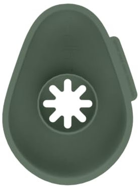 elho Amazing Avocado Floater 15 - Blumentopf für Züchten Und Ernten - Anzuchttöpfe aus 100% recyceltem Plastik - Ø 14.8 x H 2.7 cm - Grün/Laubgrün